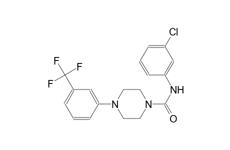 N-(3-chlorophenyl)-4-[3-(trifluoromethyl)phenyl]-1-piperazinecarboxamide