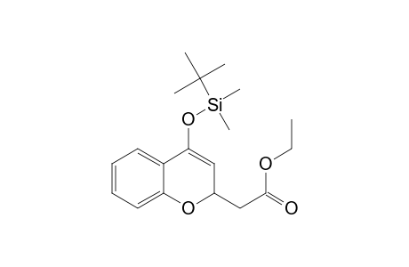 4-[(tert-Butyldimethylsilyl)oxy]-2-[ethoxycarbonylmethyl]-2H-1-benzopyran