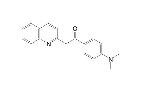 1-(4-(dimethylamino)phenyl)-2-(quinolin-2-yl)ethanone