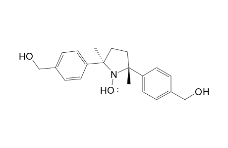 2,5-trans-Bis(4-hydroxymethylphenyl)-2,5-dimethylpyrrolidin-1-yloxyl radical