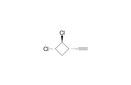 Cyclobutane, 1,2-dichloro-3-ethynyl-, (1.alpha.,2.beta.,3.alpha.)-