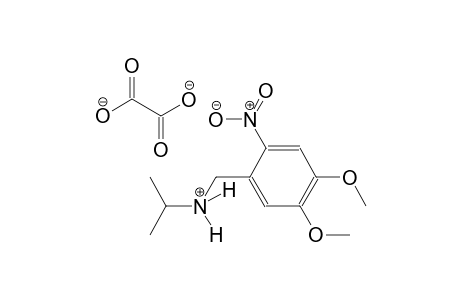 N-(4,5-dimethoxy-2-nitrobenzyl)propan-2-aminium oxalate
