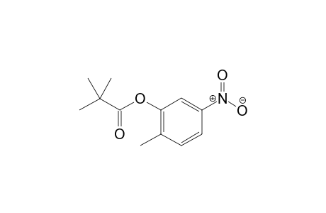 2-Methyl-5-nitrophenyl pivalate