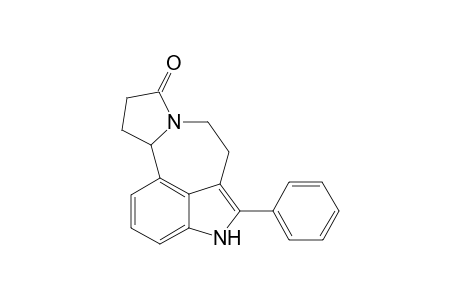 7-Phenylpyrrolidino[1,2-a]azepino[5,4,3-cd]indole-3-one