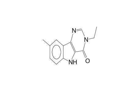 3-ethyl-8-methyl-3,4-dihydro-5H-pyrimido[5,4-b]indole