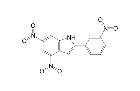 4,6-Dinitro-2-(3-nitrophenyl)-1H-indole