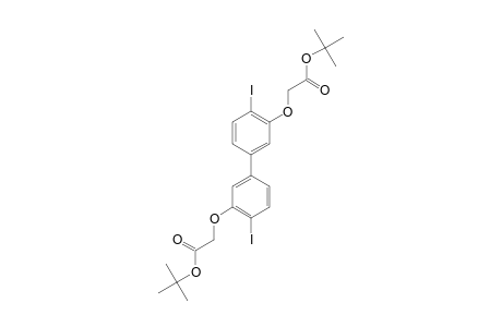 4,4'-DIIODO-3,3'-DI-(TERT.-BUTOXYCARBONYL-METHOXY)-BIPHENYL