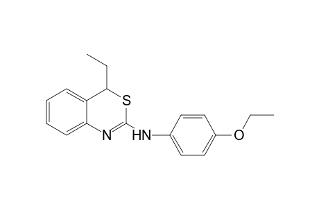 4-Ethyl-N-[4-(ethyloxy)phenyl]-4H-3,1-benzothiazin-2-amine