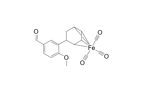 Tricarbonyl[(1,2,3,4-.eta.)-5.alpha.-(5'-formyl-2'-methoxyphenyl)-1,3-cyclohexadiene]iron(0)