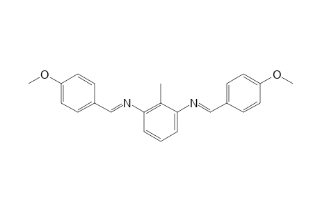 N,N'-bis(p-methoxybenzylidene)toluene-2,6-diamine