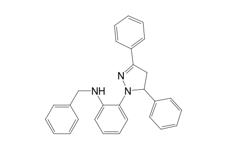 N-benzyl-2-(3,5-diphenyl-4,5-dihydropyrazolyl)aniline