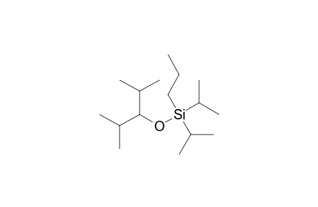2,4-Dimethyl-3-[propyl(diisopropyl)siloxy]pentane