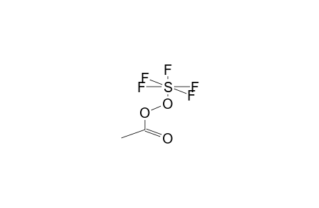 PENTAFLUOROSULPHURANYL PERACETATE