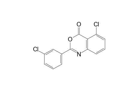 4H-3,1-Benzoxazin-4-one, 5-chloro-2-(3-chlorophenyl)-