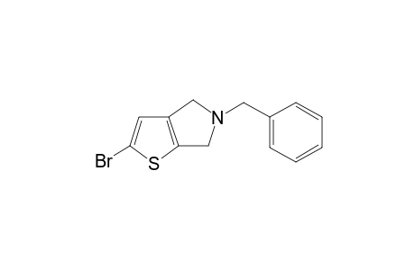 4H-Thieno[2,3-c]pyrrole, 2-bromo-5,6-dihydro-5-(phenylmethyl)-