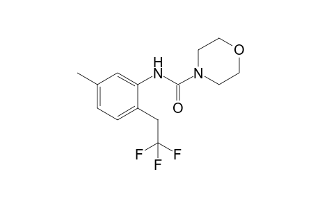 N-(5-Methyl-2-(2,2,2-trifluoroethyl)phenyl)morpholine-4-carboxamide