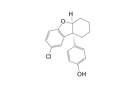 4-[(1R,9S)-4-Chloro-8-oxatricyclo[7.4.0.02,7]trideca-2(7),3,5-trien-1-yl]phenol