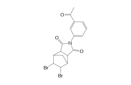 2-(3-acetylphenyl)-5,6-dibromohexahydro-1H-4,7-methanoisoindole-1,3(2H)-dione