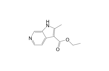 2-Methyl-1H-pyrrolo[2,3-c]pyridine-3-carboxylic acid ethyl ester