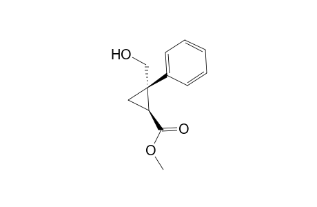 (1S,2S)-2-Hydroxymethyl-2-phenyl-cyclopropanecarboxylic acid methyl ester
