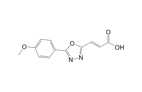 (E)-3-[5-(4-Methoxyphenyl)-1,3,4-oxadiazol-2-yl]propenoic acid