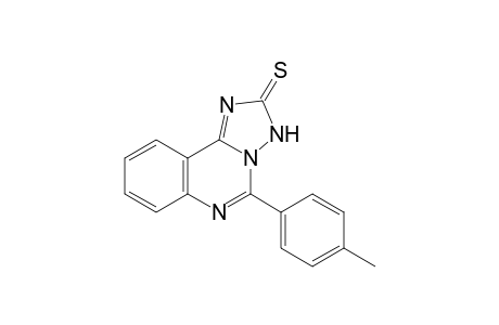 5-(4-Methylphenyl)[1,2,4]triazolo[1,5-c]quizolin-2(3H)-thione