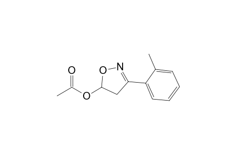 3-(O-Tolyl)-5-acetyloxy-4,5-dihydroisoxazole