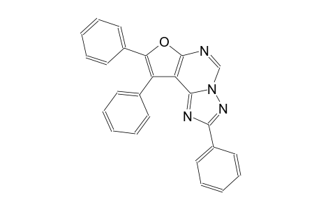 2,8,9-triphenylfuro[3,2-e][1,2,4]triazolo[1,5-c]pyrimidine