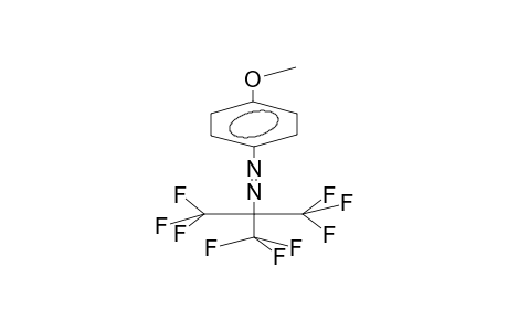 2-(PARA-METHOXYPHENYLAZO)-PERFLUORO-2-METHYLPROPANE