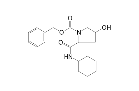 Pyrrolidin-3-ol, 1-benzyloxycarbonyl-6-cyclohexylaminocarbonyl-