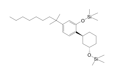 2-[(1S,3S)-3-Hydroxycyclohexyl]-5-(2-methylnonan-2-yl)phenol 2TMS I