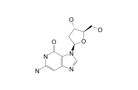 6-AMINO-3-(2'-DEOXY-BETA-D-ERYTHRO-PENTOFURANOSYL)-3H-IMIDAZO-[4,5-C]-PYRIDIN-4(5H)-ONE