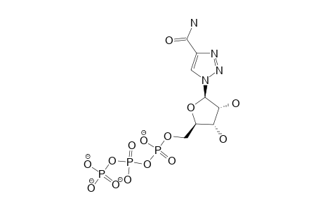 1-(BETA-D-RIBOFURANOSYL)-(1H)-1,2,3-TRIAZOLE-4-CARBOXAMIDE-5'-TRIPHOSPHATE