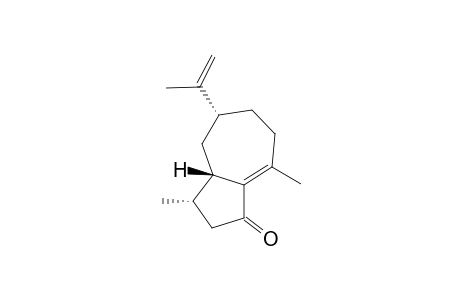 (3S,3aS,5R)-3,8-dimethyl-5-(prop-1-en-2-yl)-3,3a,4,5,6,7-hexahydroazulen-1(2H)-one