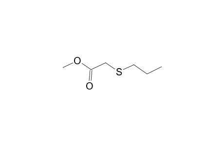 Acetic acid, (propylthio)-, methyl ester