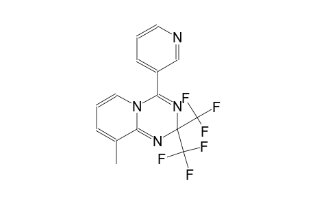 9-Methyl-4-pyridin-3-yl-2,2-bis-trifluoromethyl-2H-pyrido[1,2-a][1,3,5]triazine