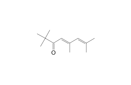 (4E)-2,2,5,7-tetramethyl-3-octa-4,6-dienone