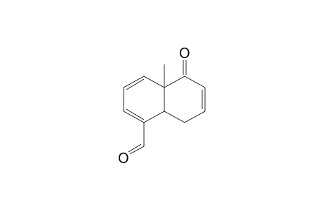 4a,5,8,8a-Tetrahydro-4a-methyl-5-oxonaphthalene-1-carboxaldehyde