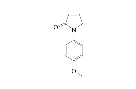 N-(4-METHYOXYPHENYL)-ALPHA,BETA-DEHYDRO-BUTYROLACTAM