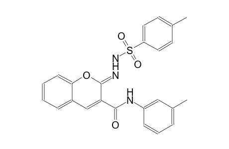benzenesulfonic acid, 4-methyl-, 2-[(2Z)-3-[[(3-methylphenyl)amino]carbonyl]-2H-1-benzopyran-2-ylidene]hydrazide