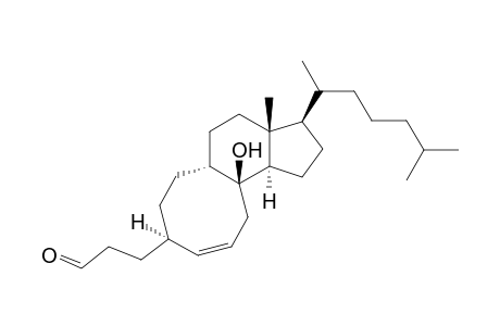 4-Methyl-5-(6-methylheptan-2-yl)-13-(3-oxopropyl)tricyclo[7.6.0.0(4,8)]pentadec-11-en-9-ol isomer
