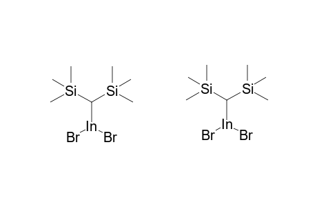 Bis[(bis(trimethylsilyl)methyl)indium(III) bromide]