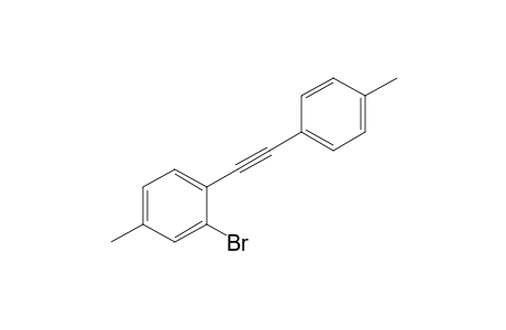 1-(2'-Bromo-4'-methylphenyl)-2-(p-methylphenyl)-ethyne