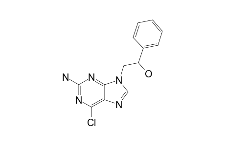 2-AMINO-9-(2-HYDROXY-2-PHENYLETHYL)-6-CHLOROPURINE