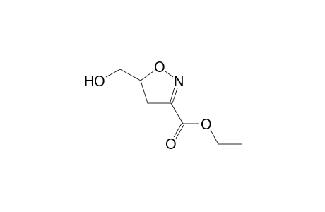 3-isoxazolecarboxylic acid, 4,5-dihydro-5-(hydroxymethyl)-, ethyl ester