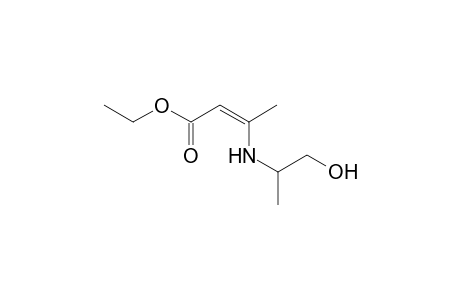 Ethyl 3-(3'-hydroxyprop-2-yl)amino-2-butenoate