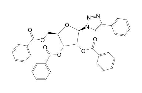 4-phenyl-1-beta-D-ribofuranosyl-1H,2,3-triazole,2',3',5'-tribenzoate