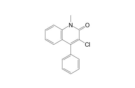3-Chloranyl-1-methyl-4-phenyl-quinolin-2-one