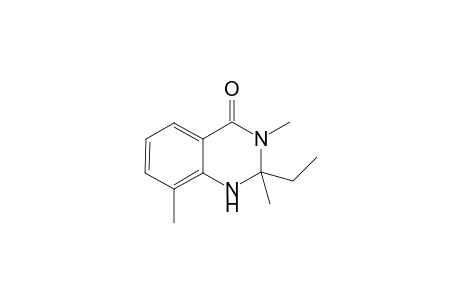 2-Ethyl-2,3,8-trimethyl-2,3-dihydroquinazolin-4(1H)-one