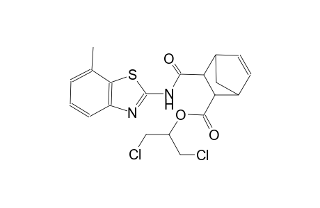 2-chloro-1-(chloromethyl)ethyl 3-{[(7-methyl-1,3-benzothiazol-2-yl)amino]carbonyl}bicyclo[2.2.1]hept-5-ene-2-carboxylate